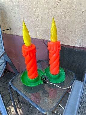 VTG candle blow molds to impressing condition